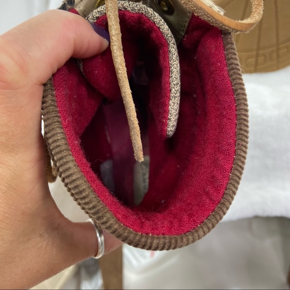 Sperry Top-sider Hikerfish Women's Brown Leopard Ankle BOOTS. Size 8M - Picture 13 of 13